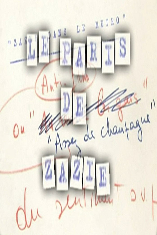 Le Paris de Zazie (2005) movie poster
