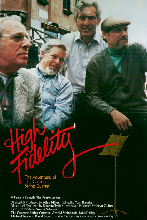 High Fidelity: The Adventures of the Guarneri String Quartet (1989) movie poster