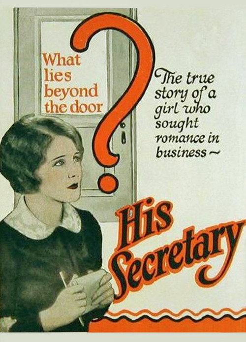 His Secretary (1925) movie poster