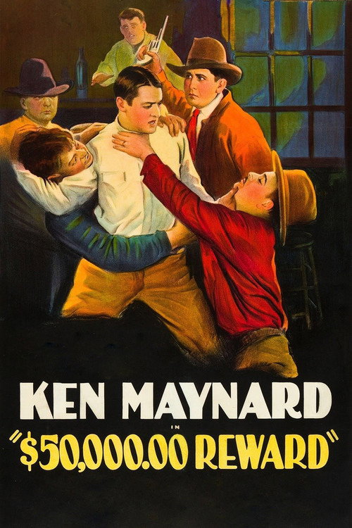 $50,000 Reward (1924) movie poster