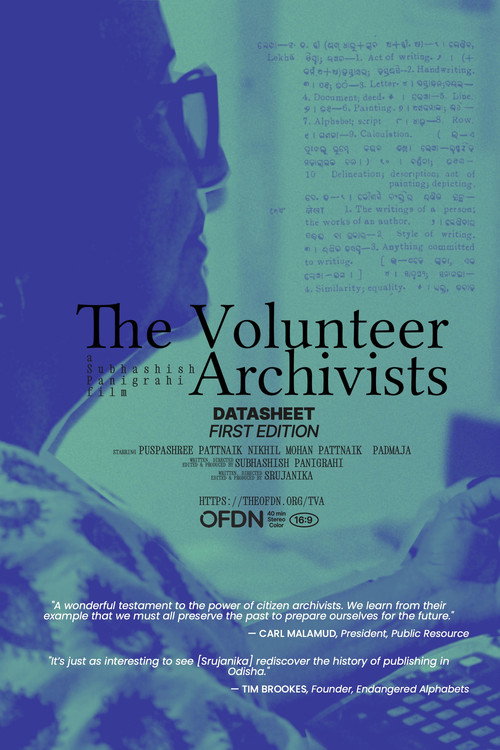 The Volunteer Archivists (2022) movie poster