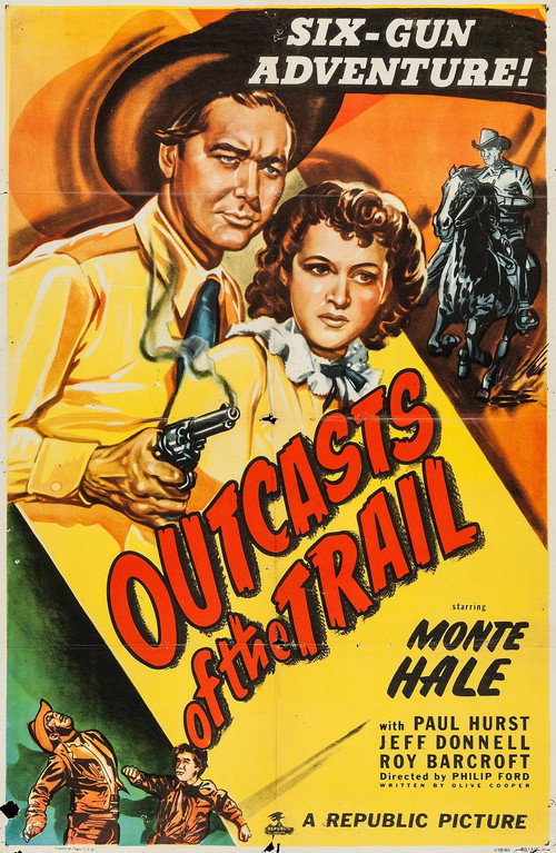 Outcasts of the Trail (1949) movie poster