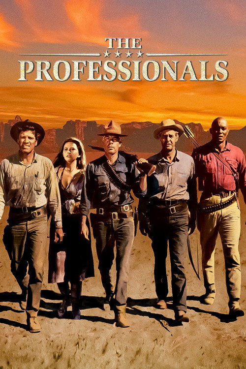 The Professionals (1966) movie poster