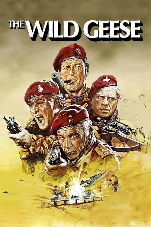 The Wild Geese (1978) movie poster