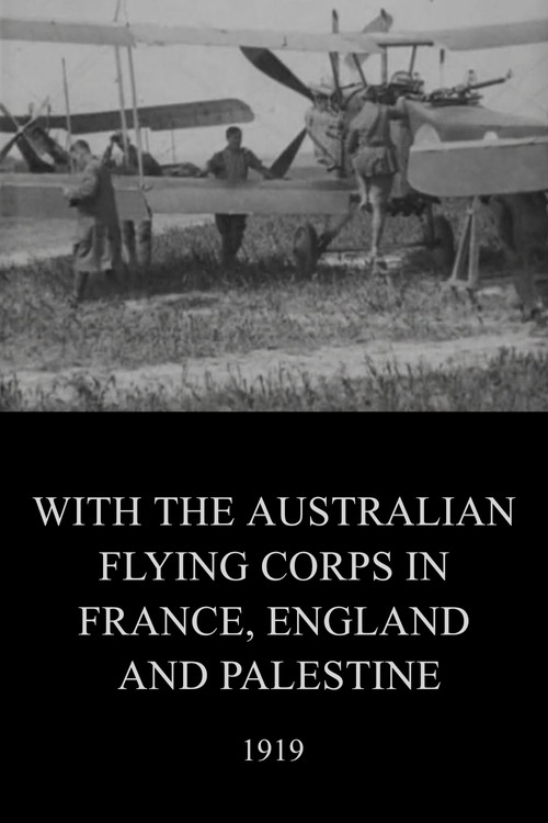 With the Australian Flying Corps in France, England and Palestine (1919) movie poster