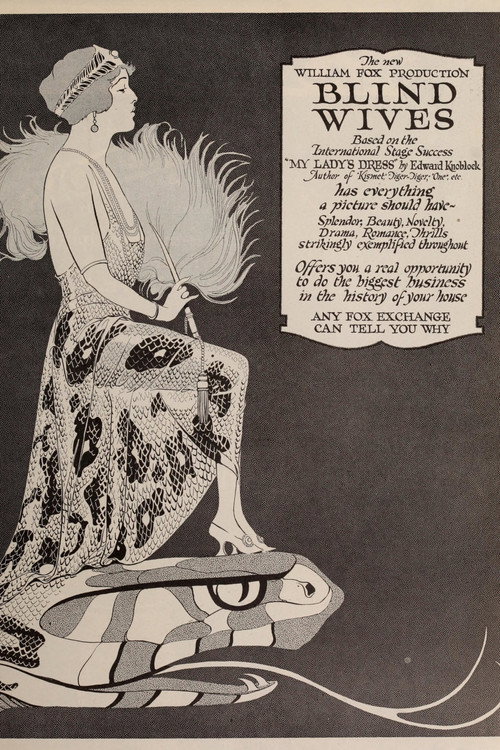 Blind Wives (1920) movie poster