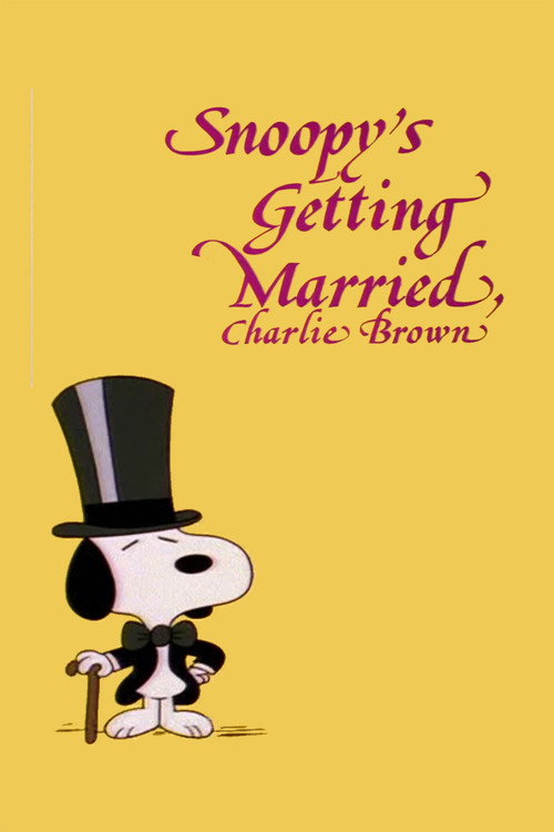 Snoopy's Getting Married, Charlie Brown (1985) movie poster