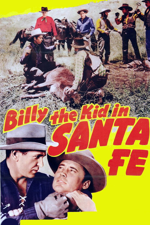 Billy the Kid in Santa Fe (1941) movie poster