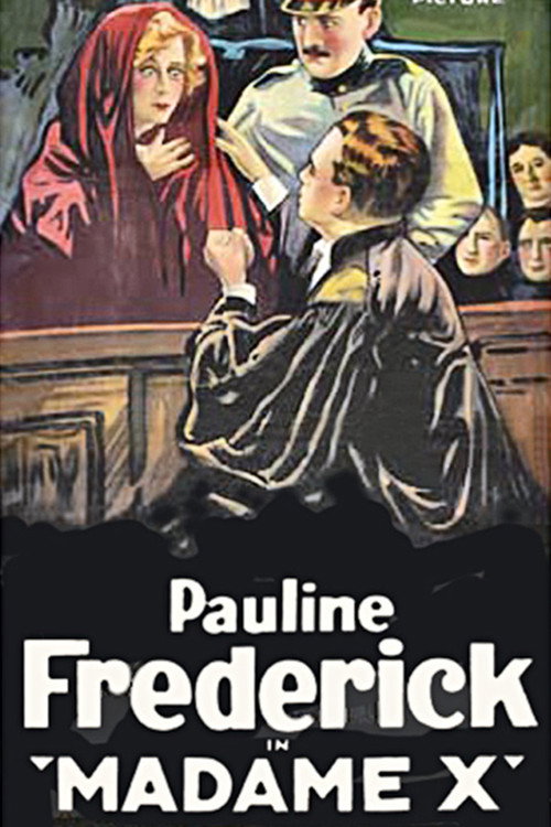 Madame X (1920) movie poster