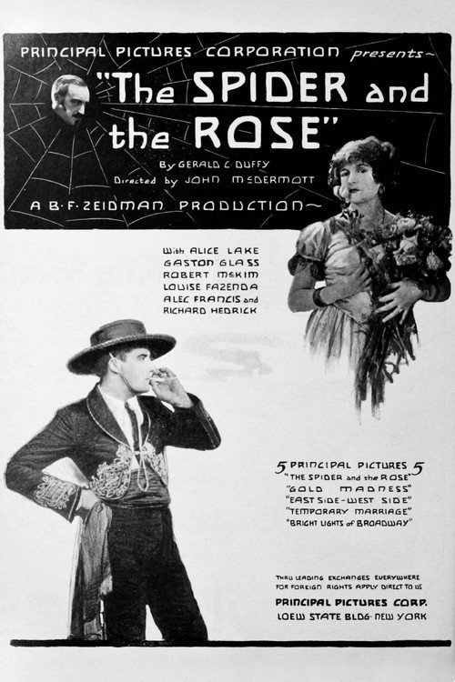 The Spider and the Rose (1923) movie poster