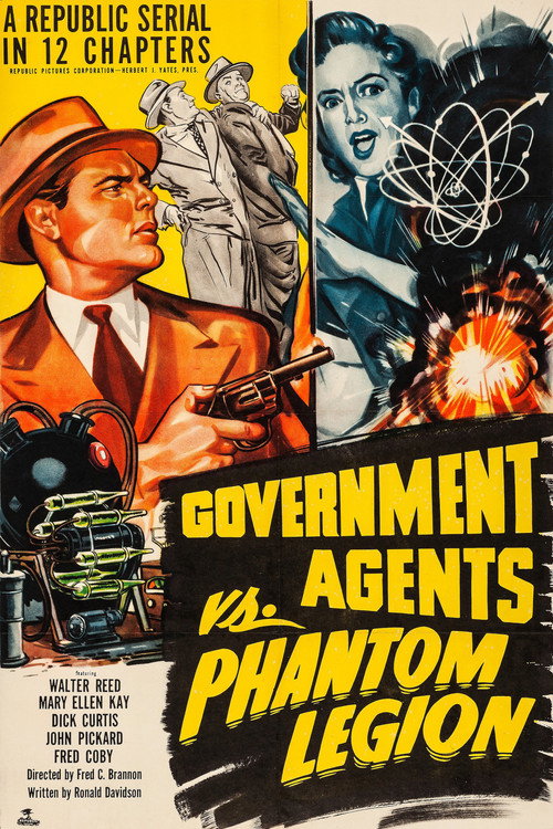 Government Agents vs Phantom Legion (1951) movie poster