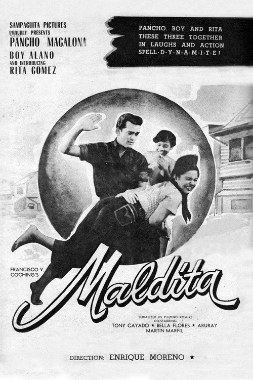Maldita (1953) movie poster