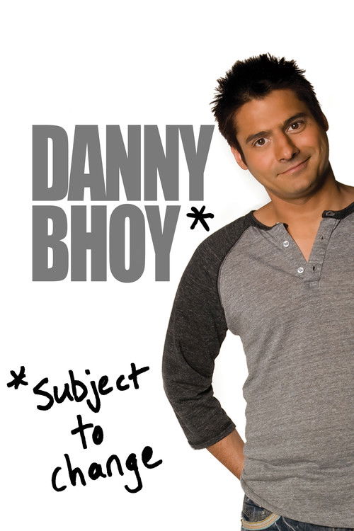 Danny Bhoy: Subject to Change (2010) movie poster