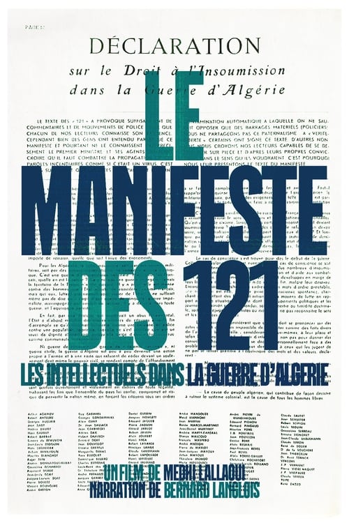 Manifesto of the 121 (2011) movie poster