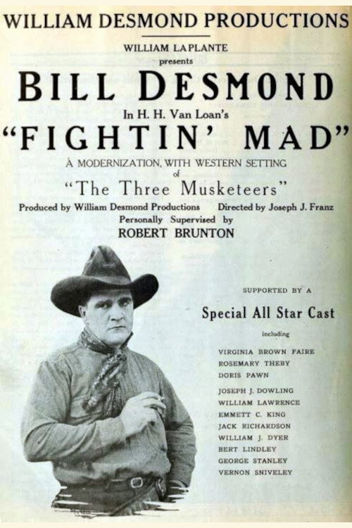 Fightin' Mad (1921) movie poster