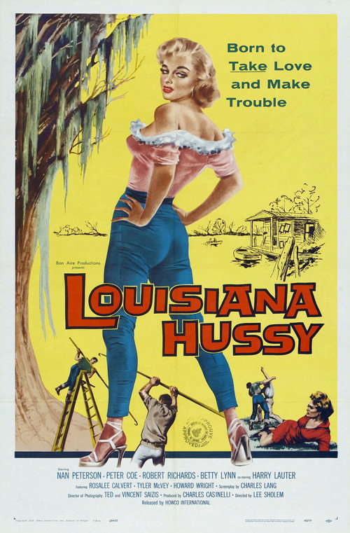 The Louisiana Hussy (1959) movie poster