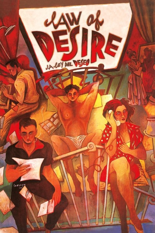 Law of Desire (1987) movie poster