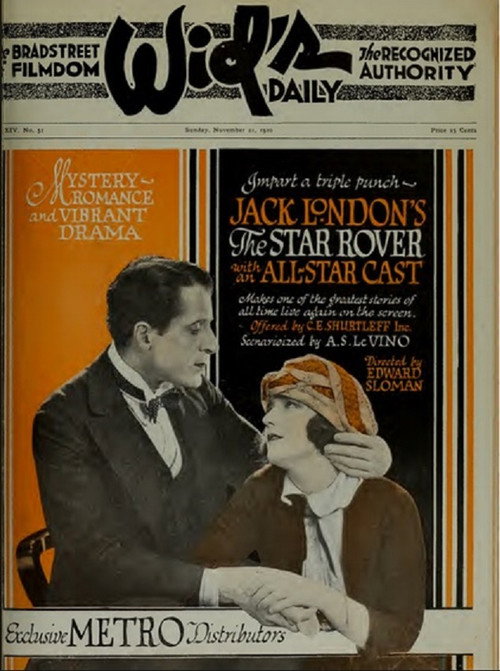 The Star Rover (1920) movie poster