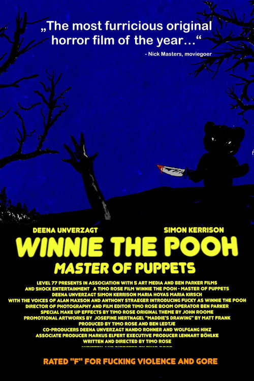 Winnie the Pooh: Master of Puppets (2023) movie poster