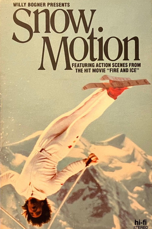 Snow Motion (1987) movie poster