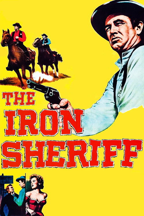 The Iron Sheriff (1957) movie poster