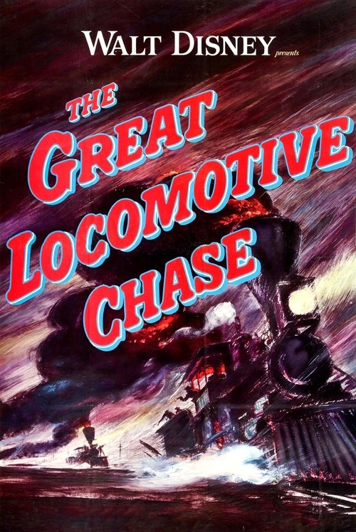 The Great Locomotive Chase (1956) movie poster