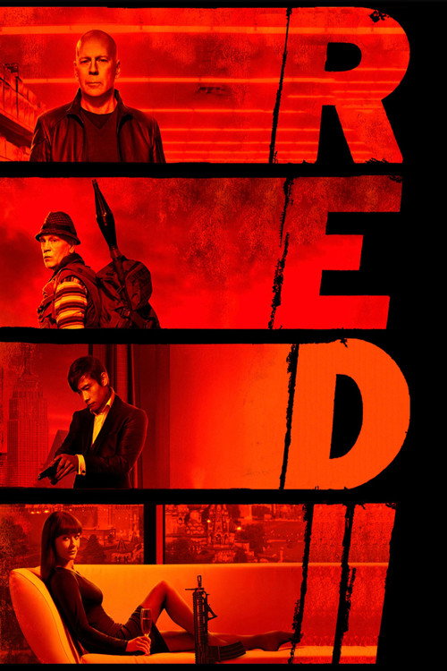 RED 2 (2013) movie poster