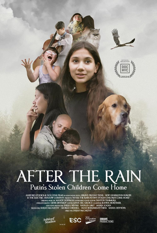 After the Rain: Putin's Stolen Children Come Home (2024) movie poster