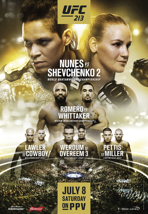 UFC 213: Romero vs. Whittaker (2017) movie poster