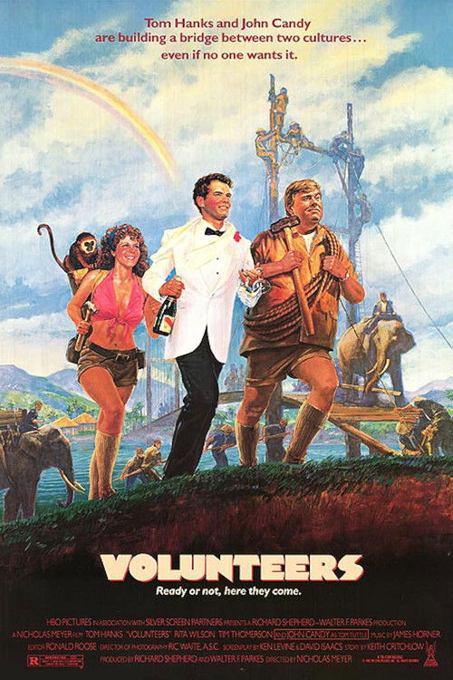 Volunteers (1985) movie poster