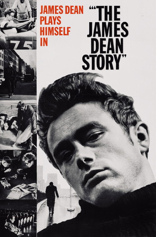The James Dean Story (1957) movie poster
