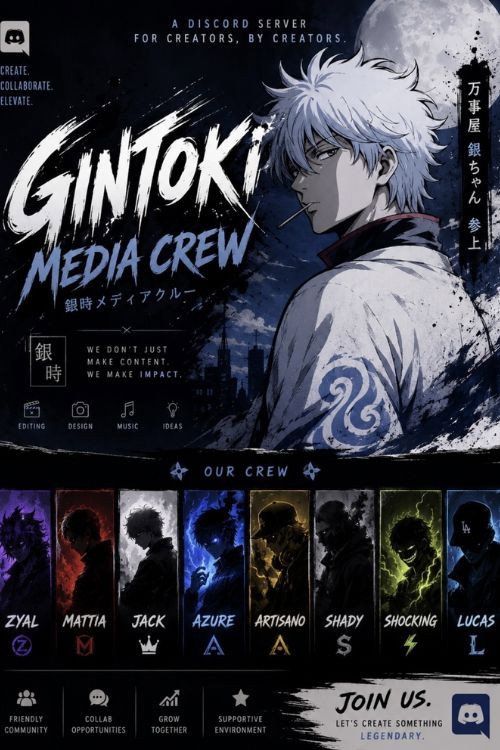 Gintoki Media Crew (2026) TV show poster