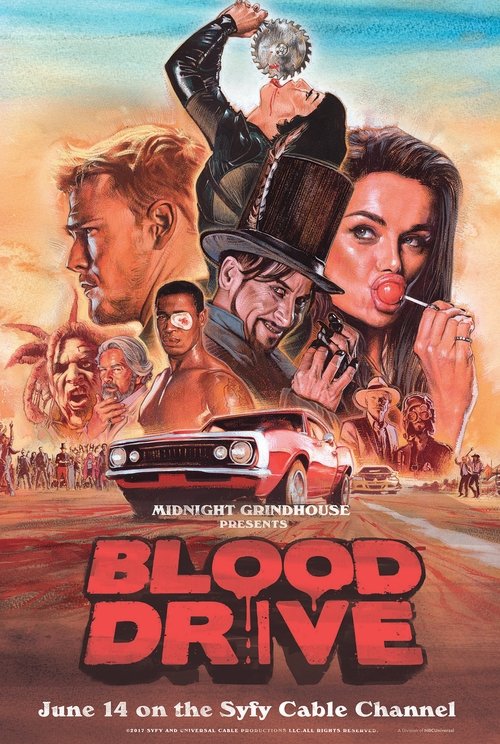 Blood Drive (2017) movie poster