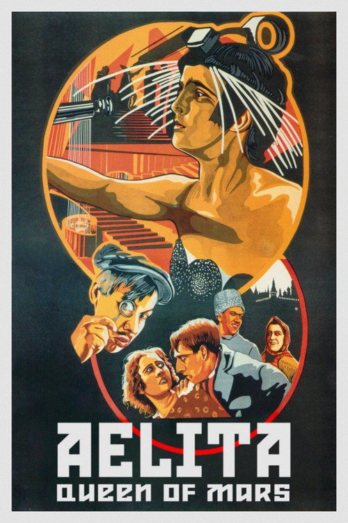 Aelita: Queen of Mars (1924) movie poster