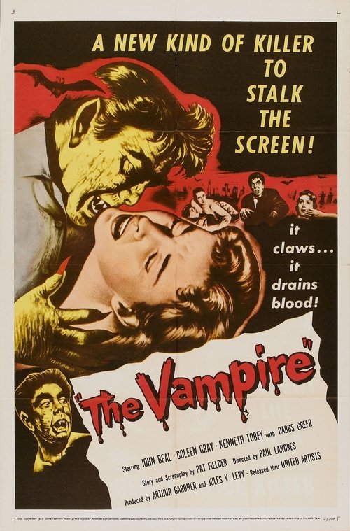 The Vampire (1957) movie poster