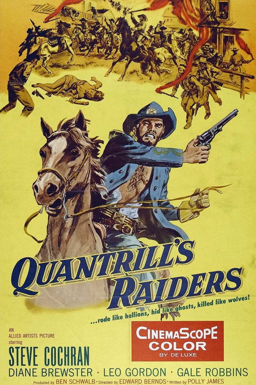 Quantrill's Raiders (1958) movie poster