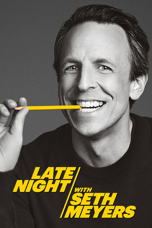 Late Night with Seth Meyers (2014) TV show poster