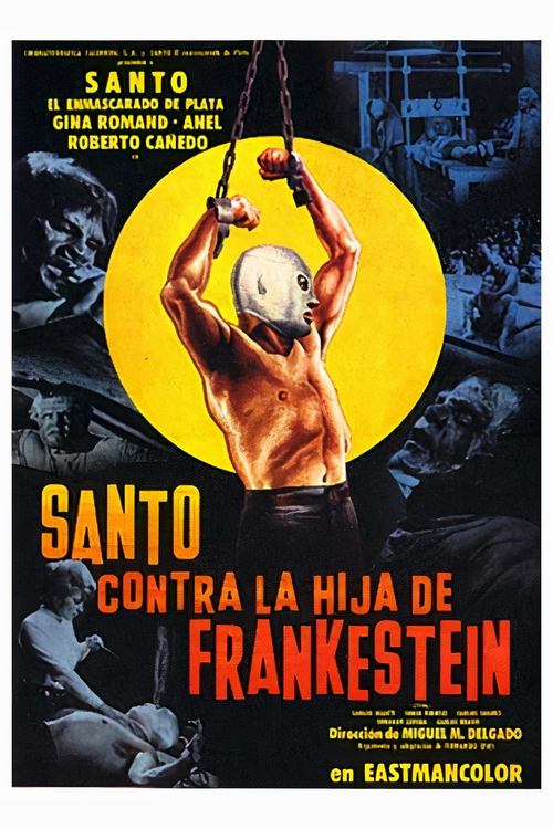 Santo vs. Frankenstein's Daughter (1972) movie poster