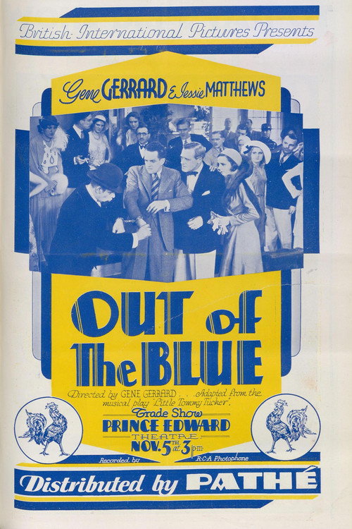 Out of the Blue (1931) movie poster