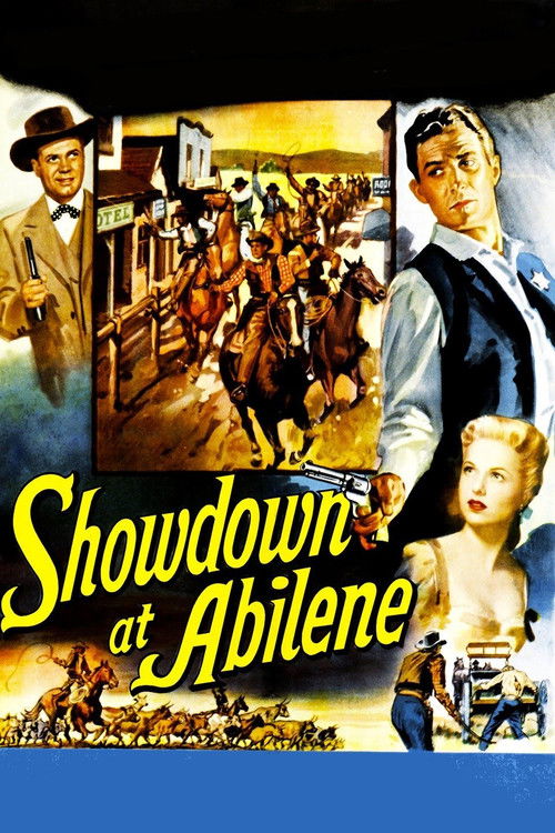 Showdown at Abilene (1956) movie poster
