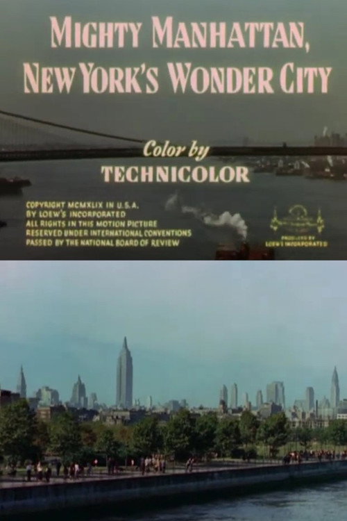 Mighty Manhattan, New York's Wonder City (1949) movie poster
