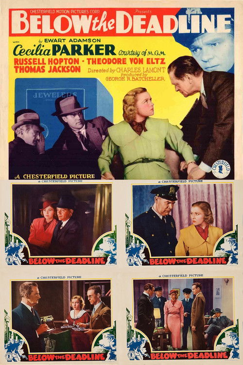 Below the Deadline (1936) movie poster