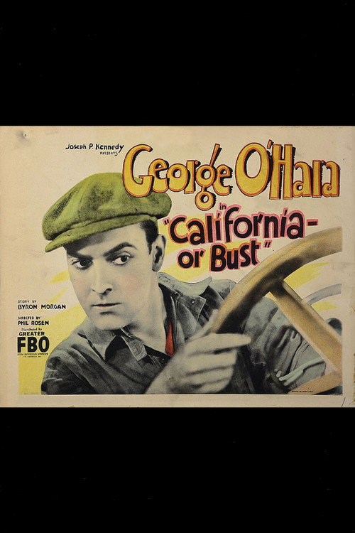 California or Bust (1927) movie poster