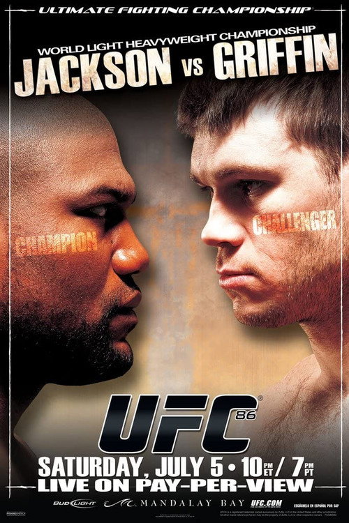 UFC 86: Jackson vs. Griffin (2008) movie poster