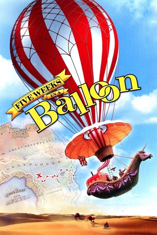 Five Weeks in a Balloon (1962) movie poster