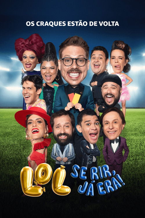LOL: Last One Laughing Brazil (2021) TV show poster