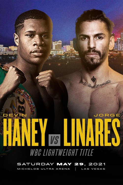 Devin Haney vs. Jorge Linares (2021) movie poster