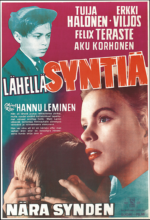Lähellä syntiä (1955) movie poster