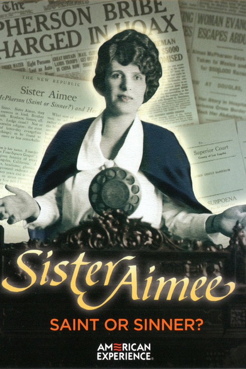Sister Aimee (2007) movie poster