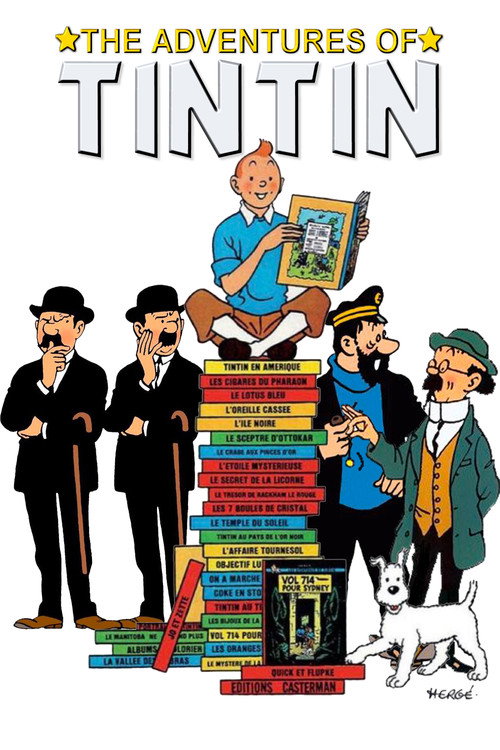 The Adventures of Tintin (1991) TV show poster